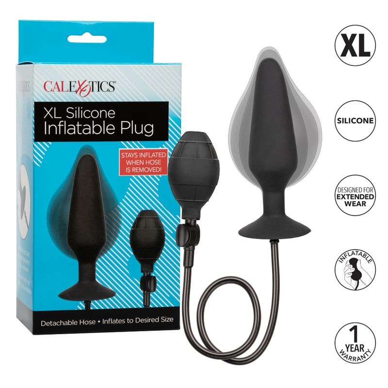 CalExotics Tappo Gonfiabile XL plug anale silicone