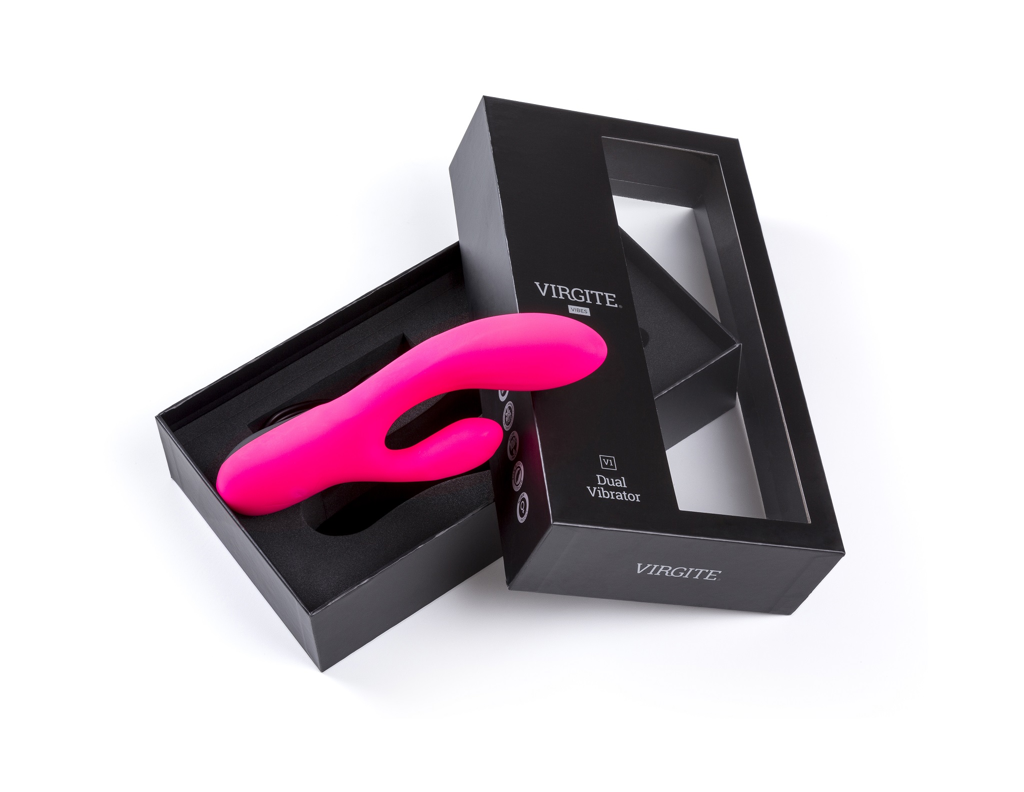 Love Hit V1 vibratore rosa ricaricabile silicone