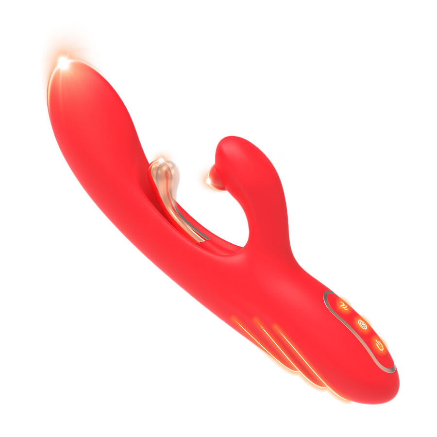 Armony Lingua Oscillante G-Spot vibratore clitorideo rosso
