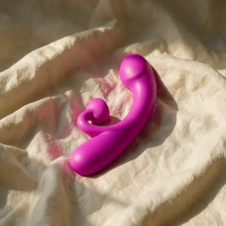 Pretty Love Sincero viola vibratore clitorideo con setole