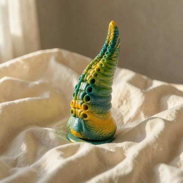 Epic Cybersilicock Cetus dildo fantasy verde 17 cm silicone
