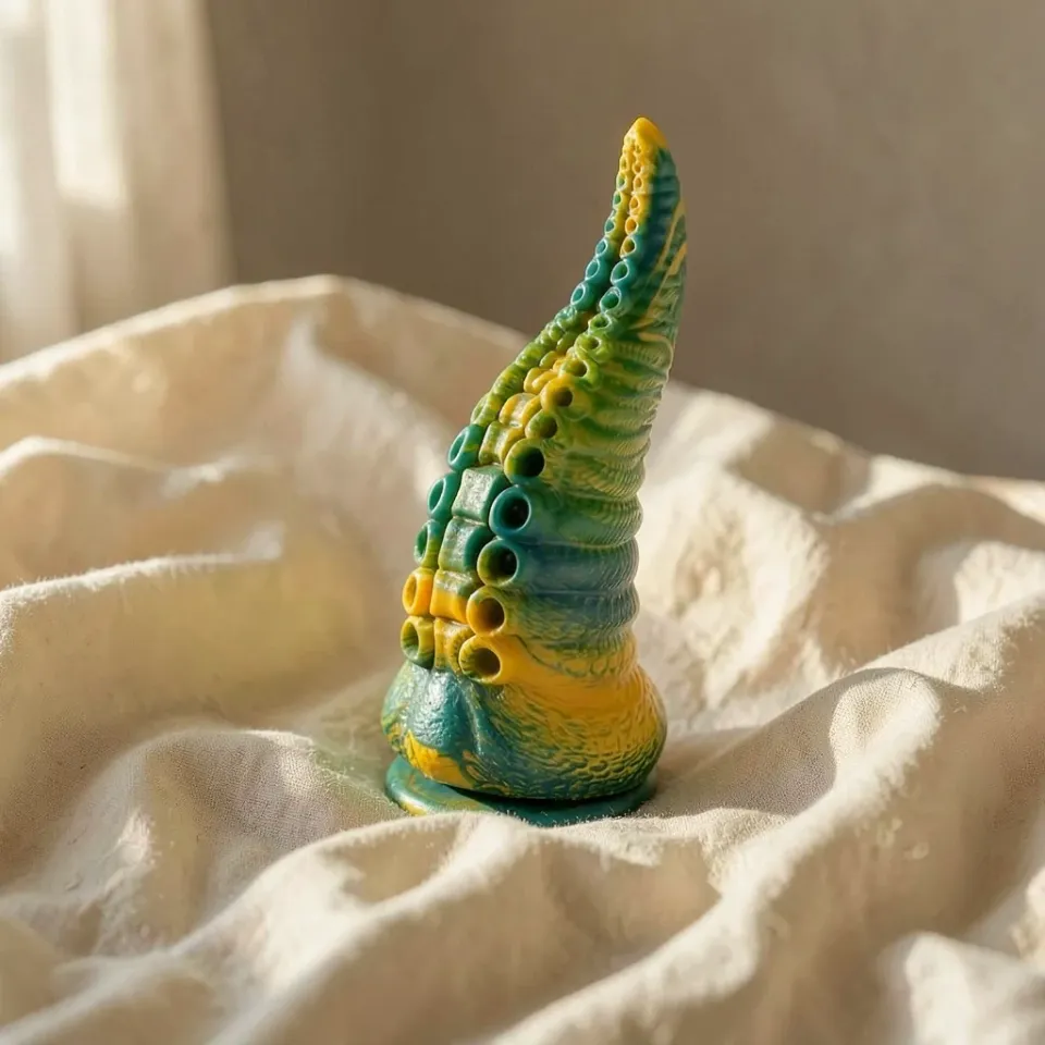 Epic Cybersilicock Cetus dildo fantasy verde 17 cm silicone