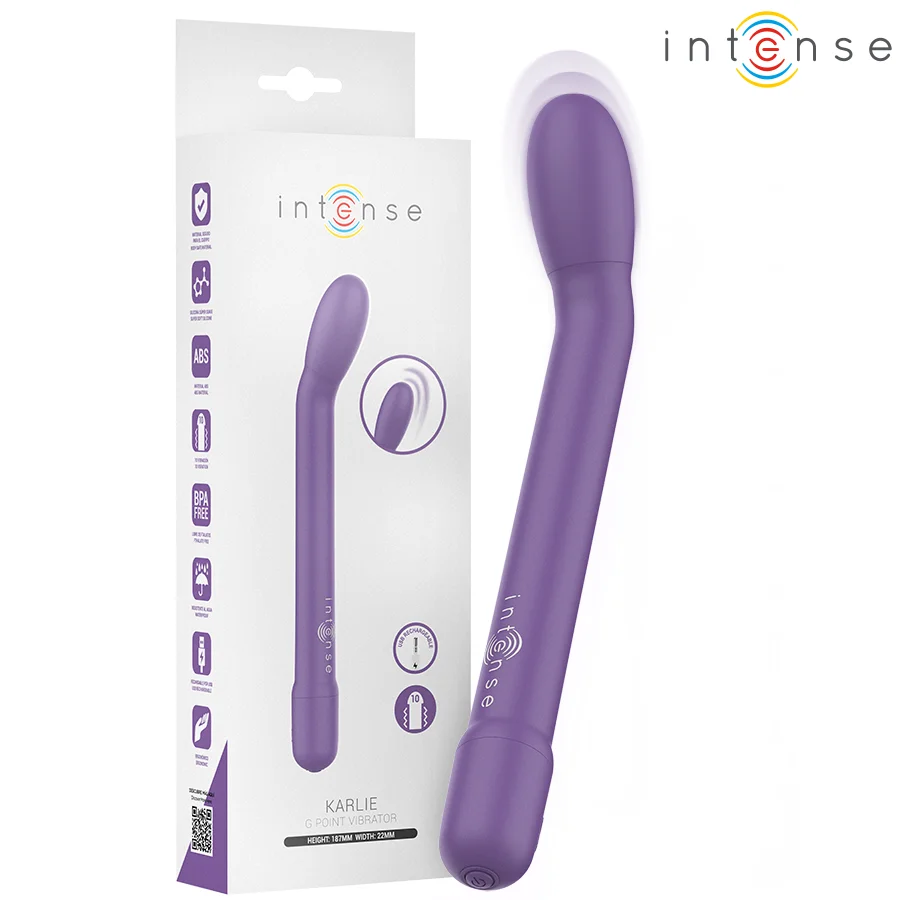 Intense Karlie vibratore punto G viola 19 cm