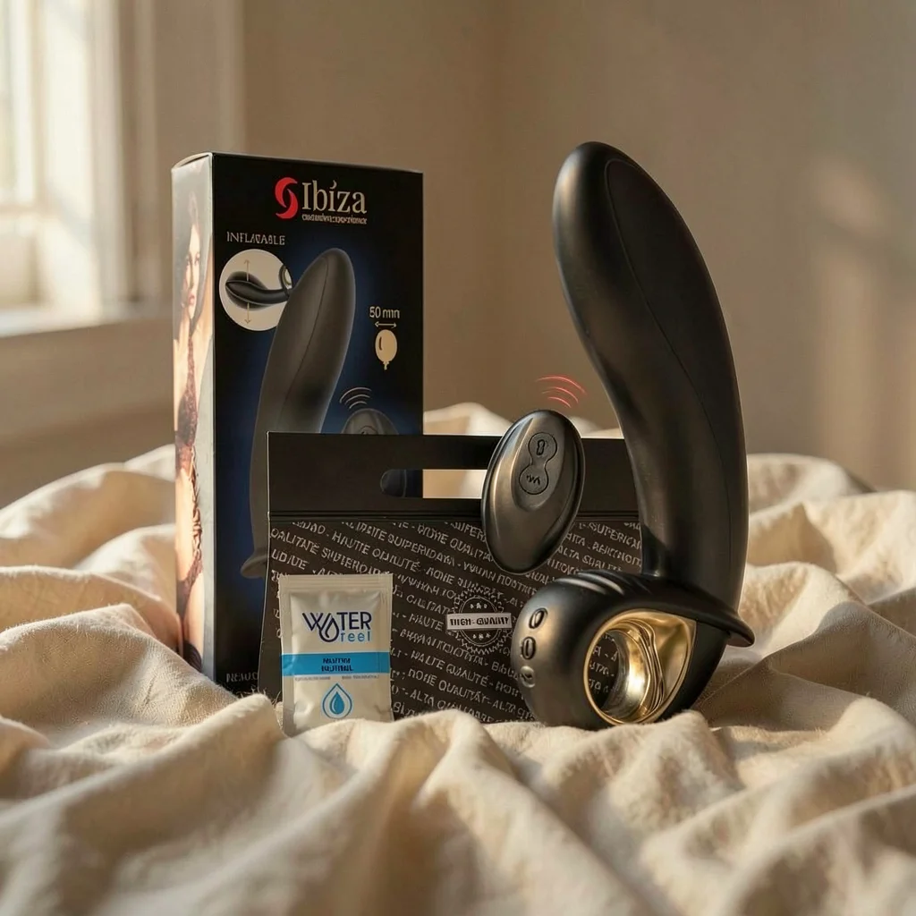 Ibiza Inflatable Vibrator gonfiabile punto G con telecomando