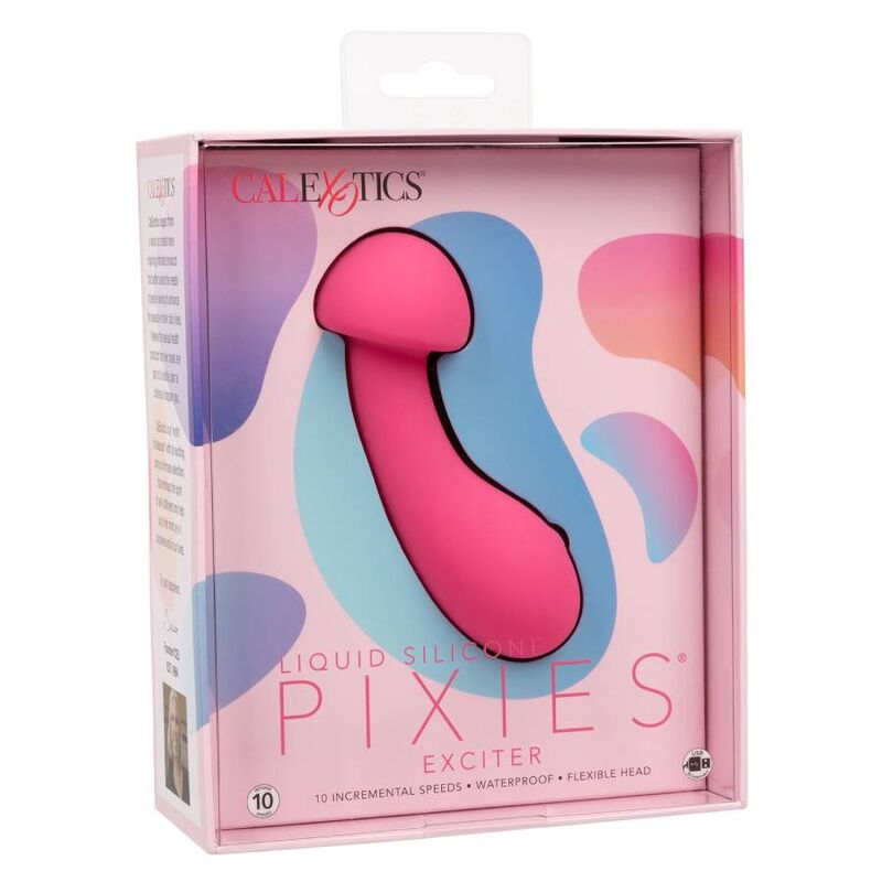 CalExotics Pixies vibratore esterno rosa silicone