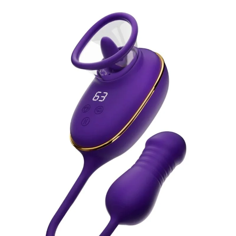 She.E.O Licking Viola succhiaclitoride anale ricaricabile silicone
