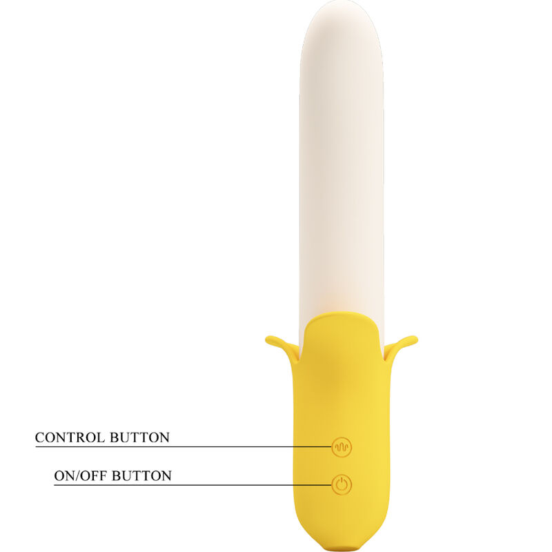 Pretty Love Banana Geek vibratore giallo 7 modalità