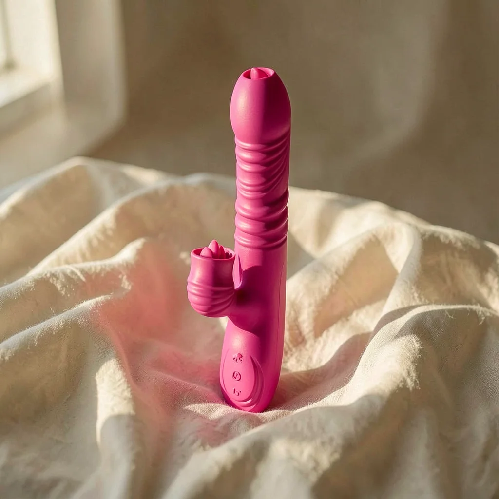Armony Fanny vibratore spingente fucsia riscaldante