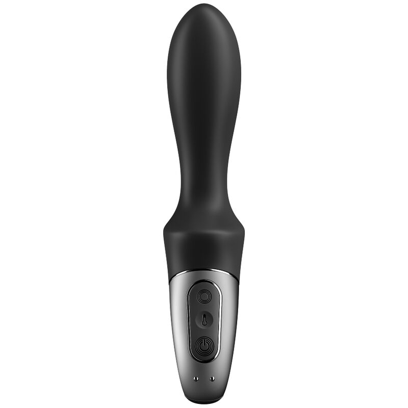 Satisfyer Heat Climax plug anale nero riscaldante 39°C