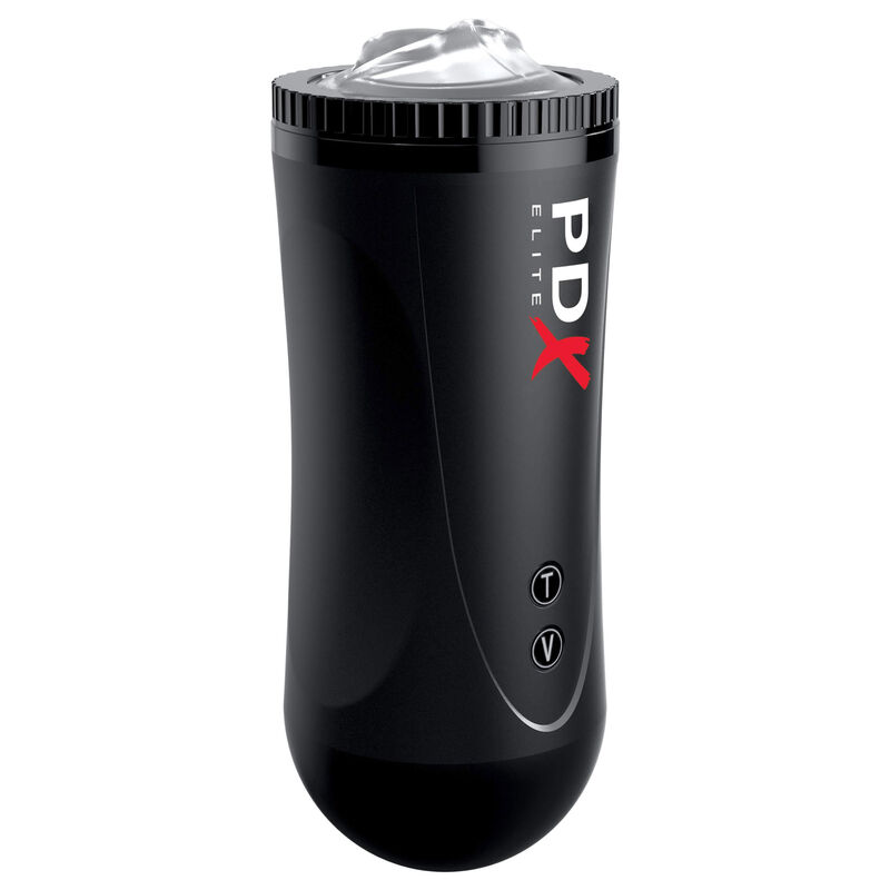PDX Elite Moto Stroker masturbatore vibrante spinta
