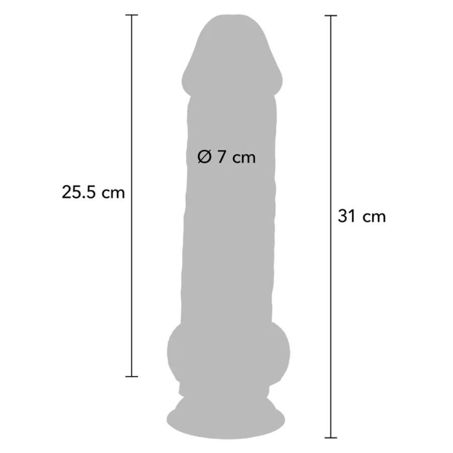 ToyJoy Get Real Deluxe dildo 31 cm doppia densità