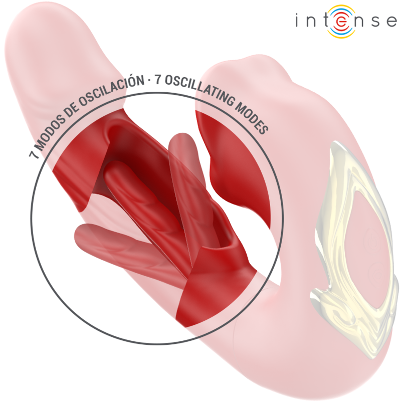 Intense Nathy vibratore succhia clitoride rosso