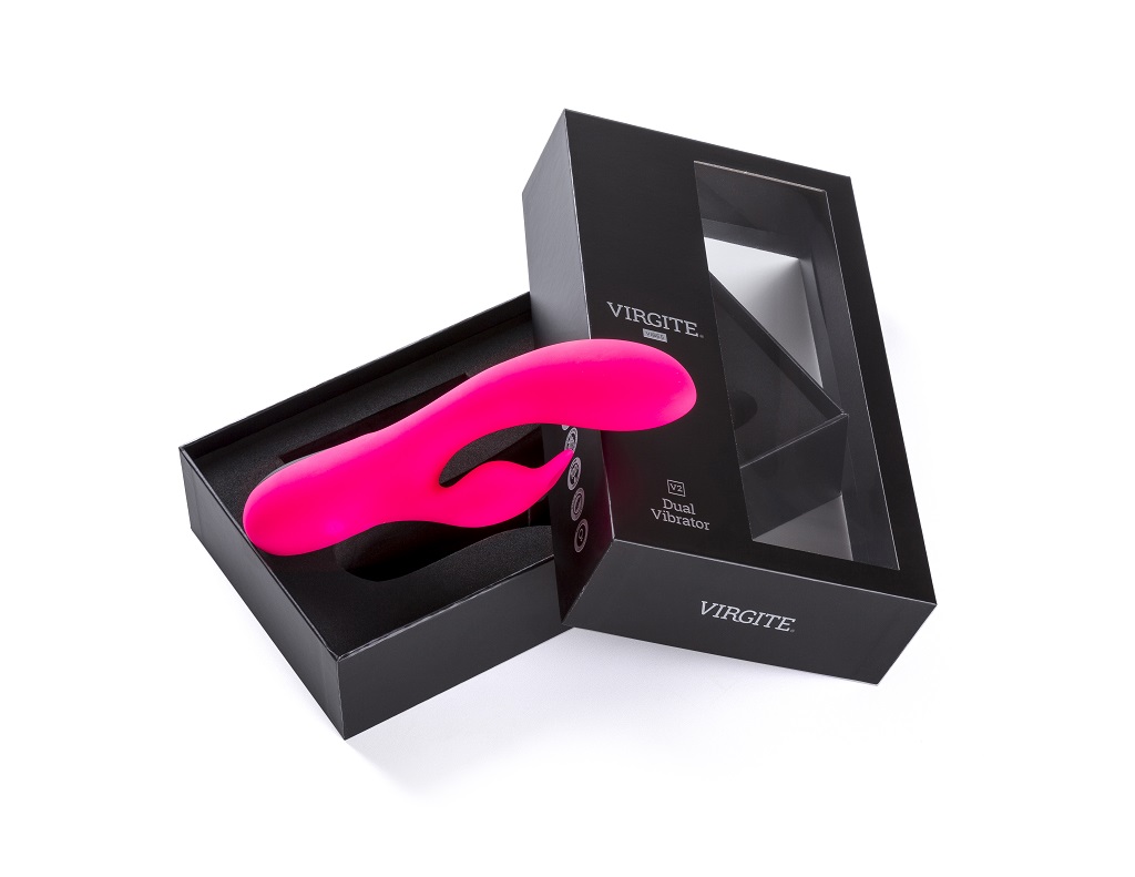 Virgite Love Hit V2 vibratore rosa ricaricabile stimolatore clitoride