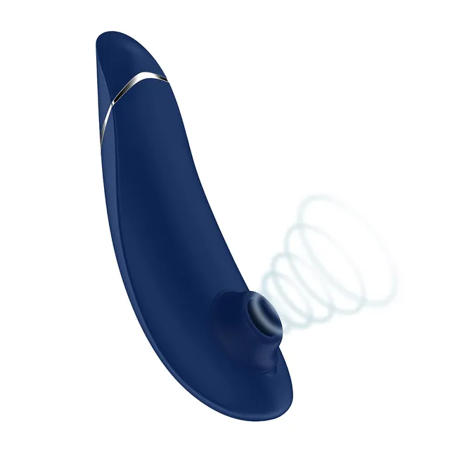 Womanizer Premium 1 stimolatore clitorideo blu 12 intensità