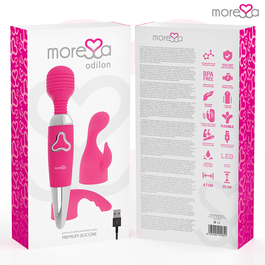 Moressa Odilon massaggiatore bacchetta testa rotante