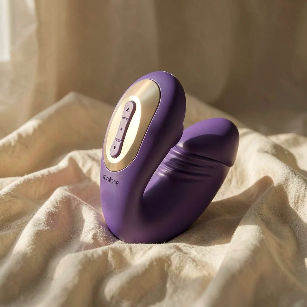 Nalone Leah vibratore indossabile coppia viola silenzioso