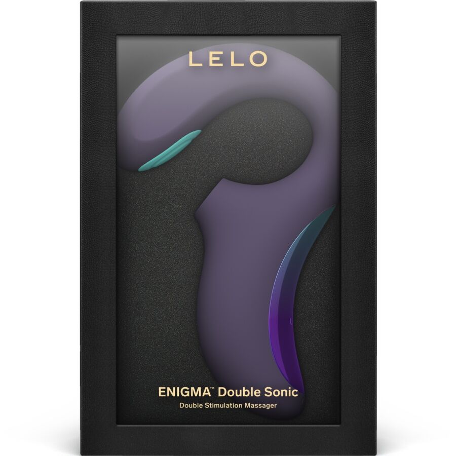 LELO Enigma Double Sonic vibratore viola punto A