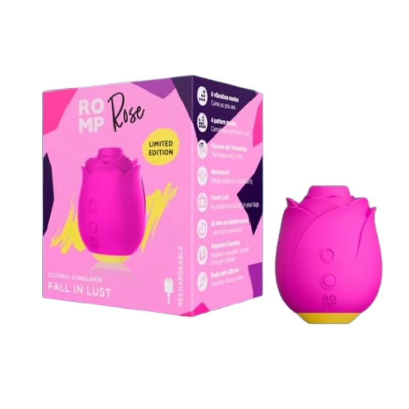 Romp Rose 2.0 stimolatore clitoride rosa edizione limitata