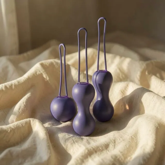 Je Joue Ami Kegel palline vaginali viola 3 pezzi