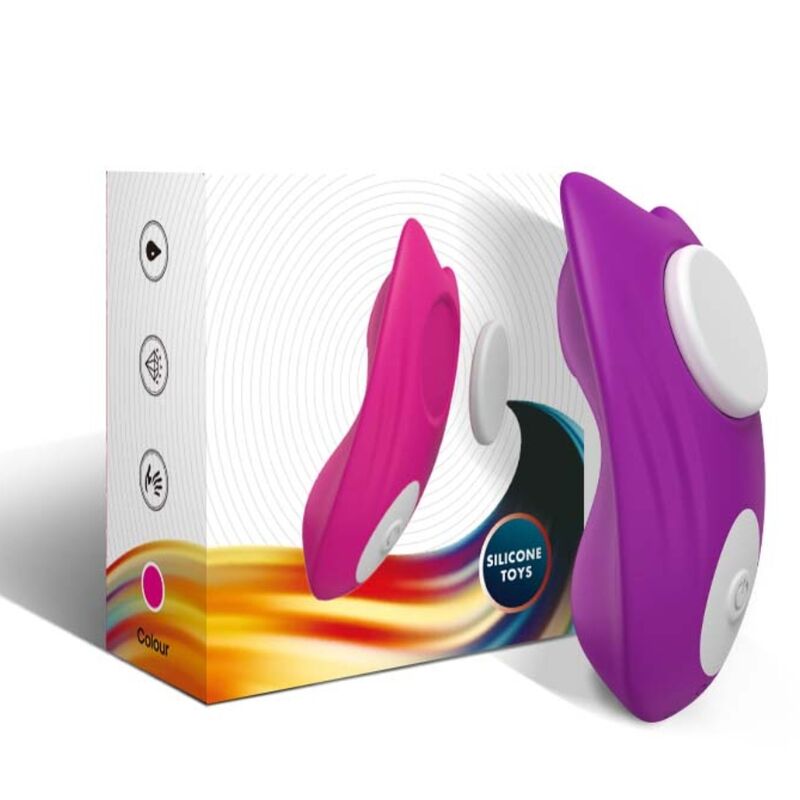 Armony Clip vibratore indossabile viola con telecomando