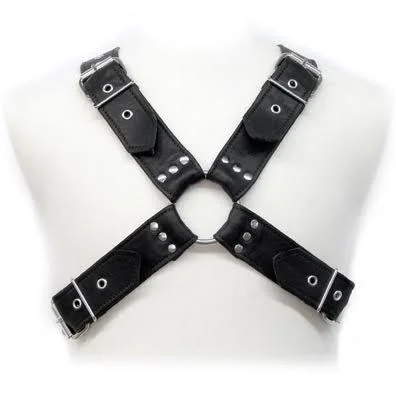 Leather Body imbracatura pelle con fibbie regolabile S-XL
