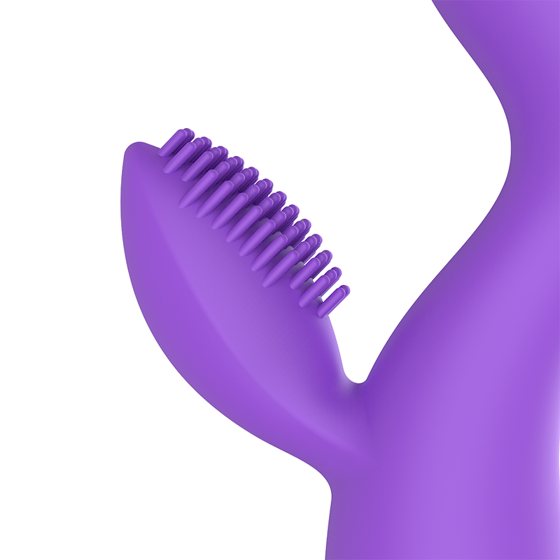 Womanvibe Donna vibratore rabbit 2 motori silicone 10 modi