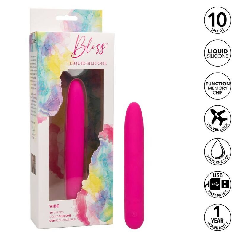 CalExotics Bliss Vibe vibratore in silicone liquido