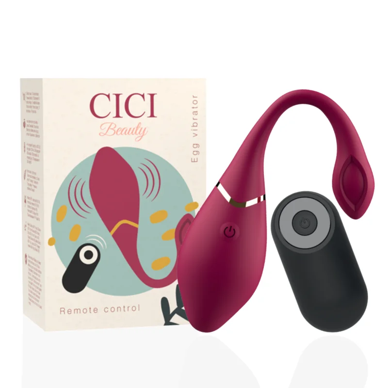 Cici Beauty Egg ovulo vibrante con telecomando 10 m