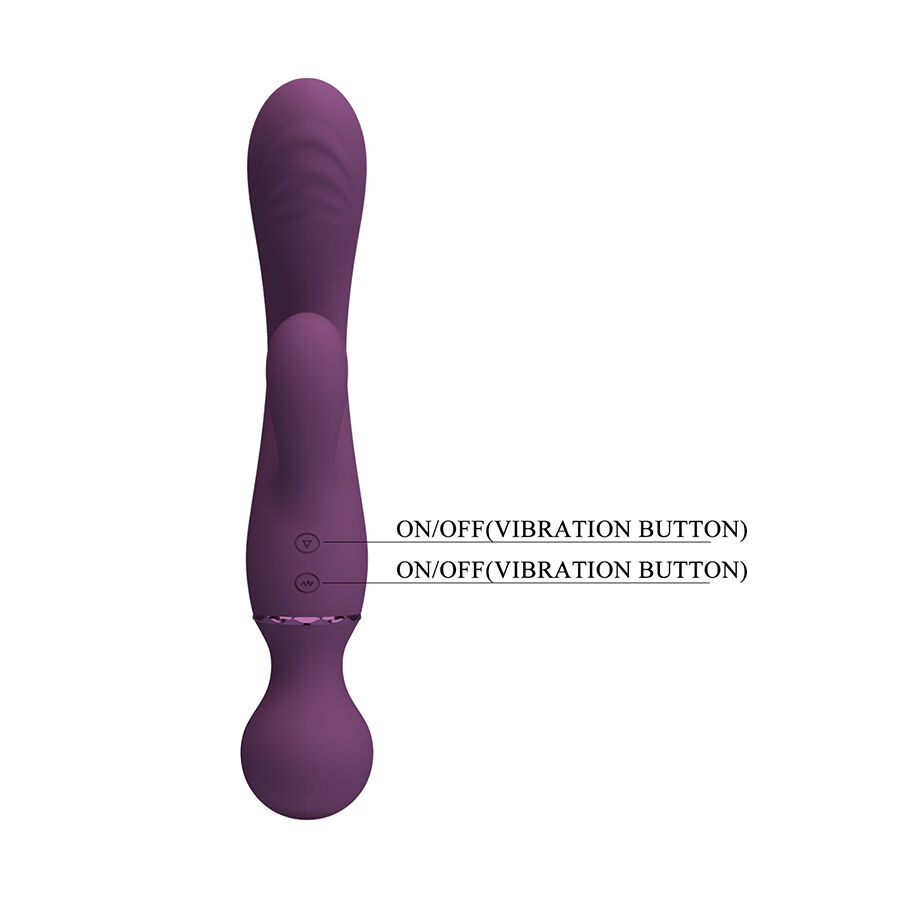 Pretty Love All Rounder vibratore rabbit viola