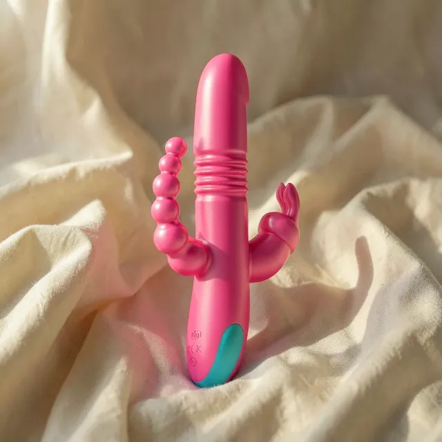 Happy Loky Donald vibratore rabbit tripla stimolazione