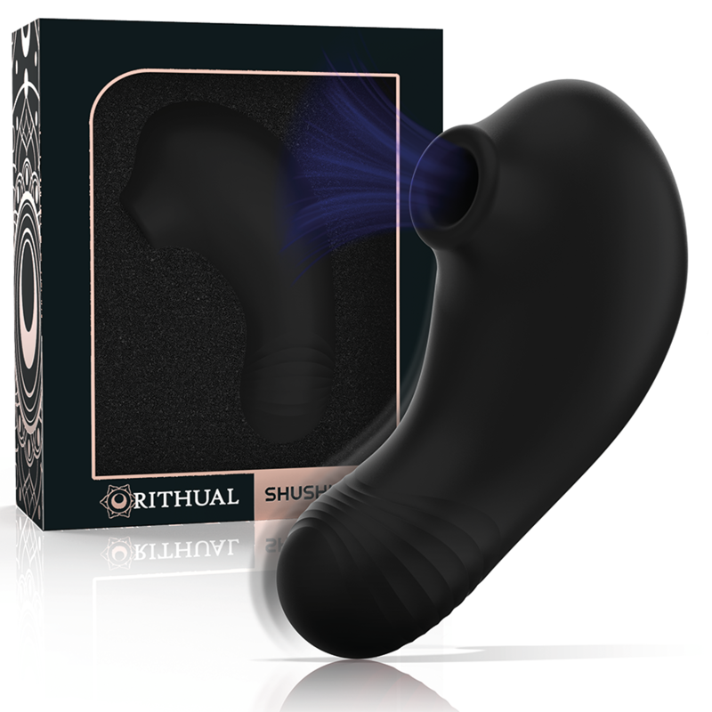 Rithual Shushu Pro succhiaclitoride nero doppio motore