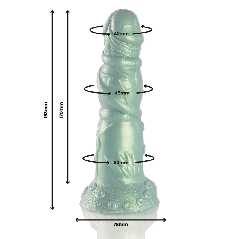 EPIC Cybersilicock Hades dildo silicone 193 mm 352 g