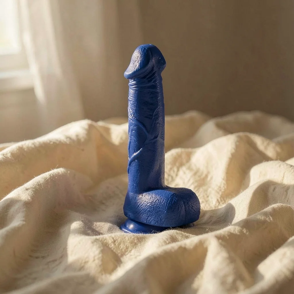 CalExotics Captain Admiral vibratore realistico blu
