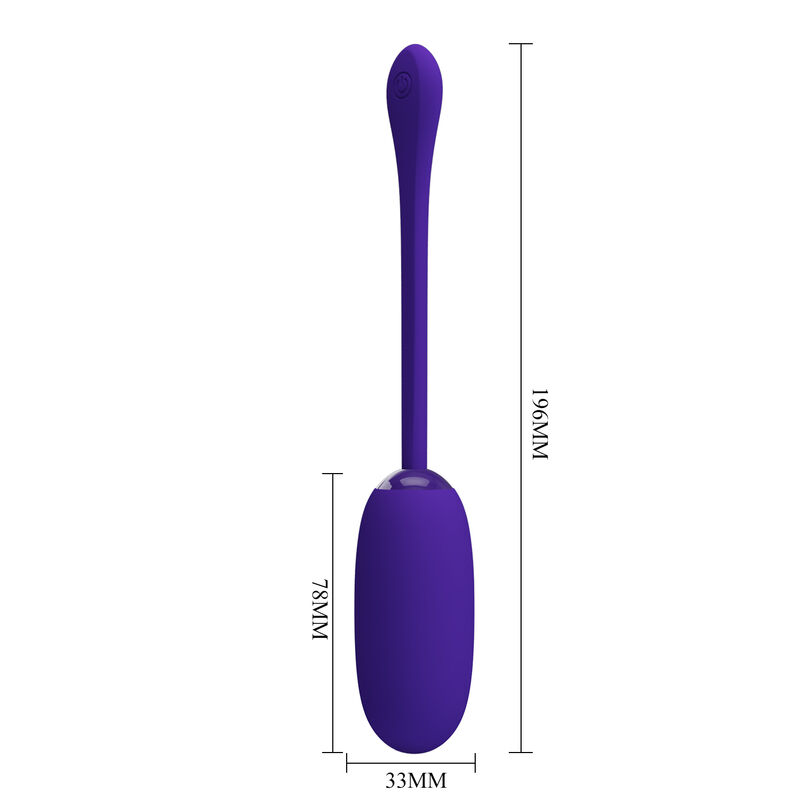 Pretty Love Julius ovetto vibrante viola 12 modalità