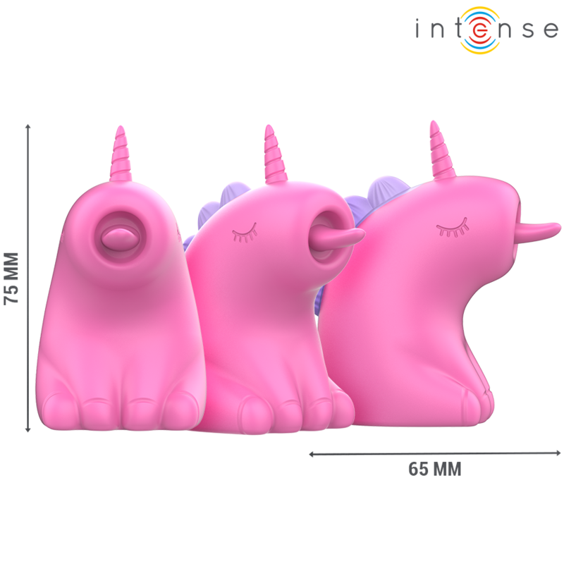 Intense Pinkie stimolatore clitoride lingua rotante fucsia