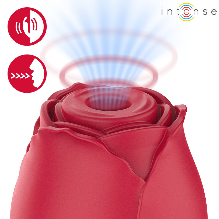 Intense Camellia stimolatore clitoride pressione bordeaux