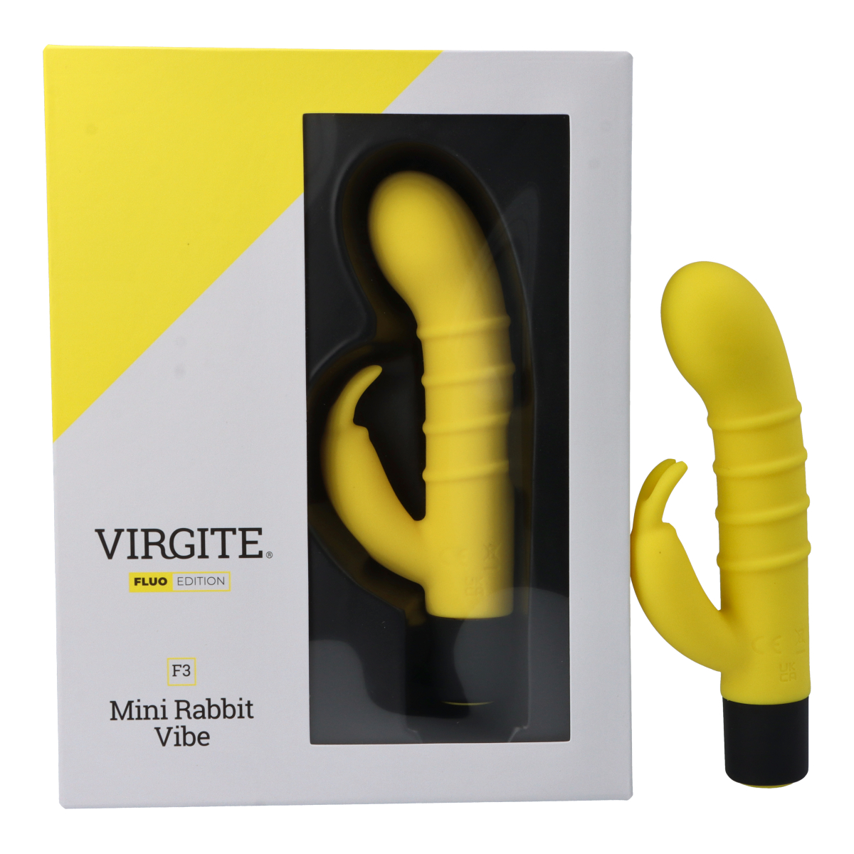 Virgite Love Hit F3 Fluo vibratore in silicone ricaricabile
