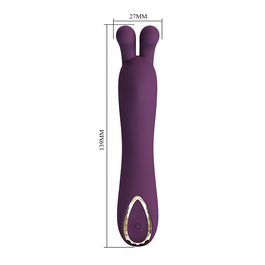 Pretty Love DJ Rabbit 13,9 cm vibratore punto G viola