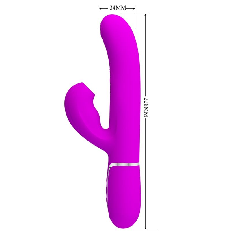 Pretty Love Perlita vibratore rabbit viola punto G