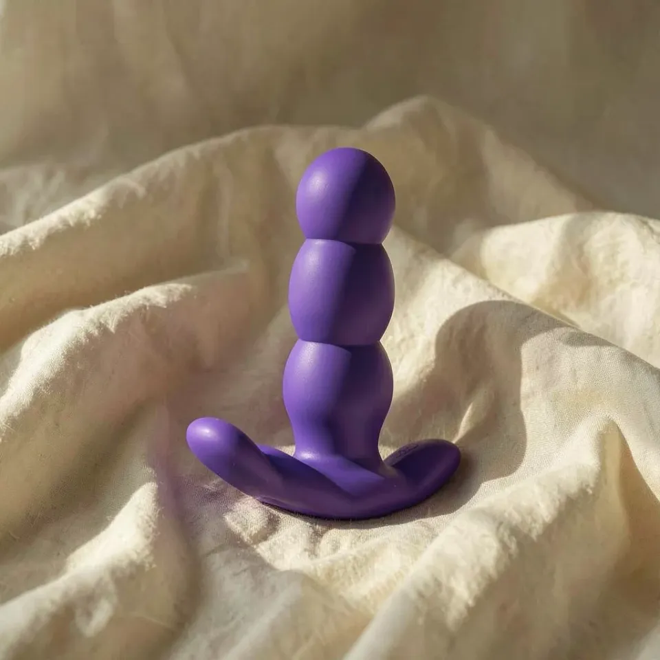 Nalone Pearl plug vibrante rotante lilla