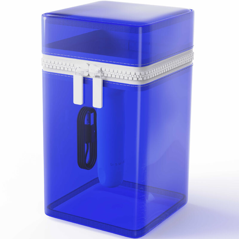 B Swish Bcute Curve Infinite Classic vibratore blu silicon