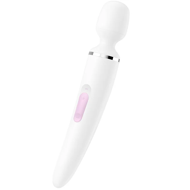 Satisfyer Wand-er Woman Vibratore Wand Bianco Silenzioso