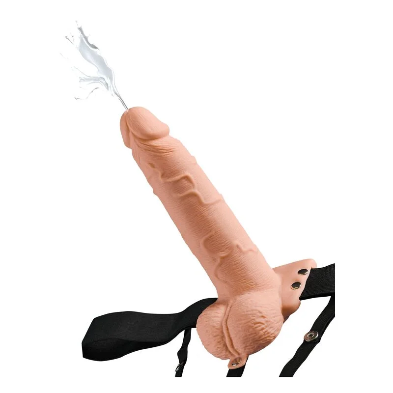 Pipedream Squirting Hollow Strap-On fallo cavo 19,1 cm