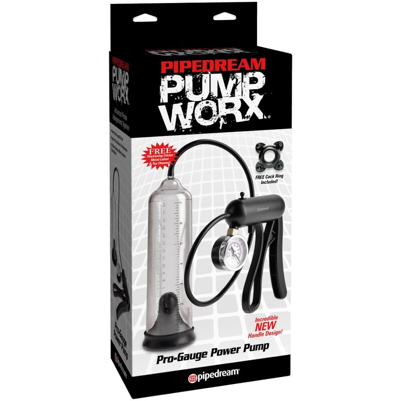 Pump Worx Pro-Gauge Power pompa pene con manometro