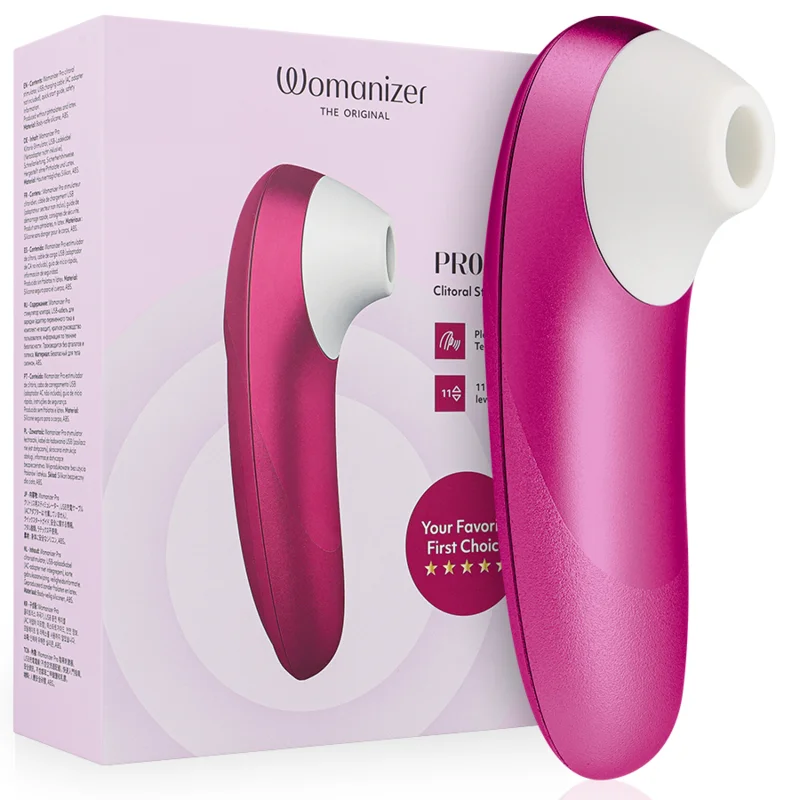 Womanizer Pro Rosa stimolatore clitoride Pleasure Air