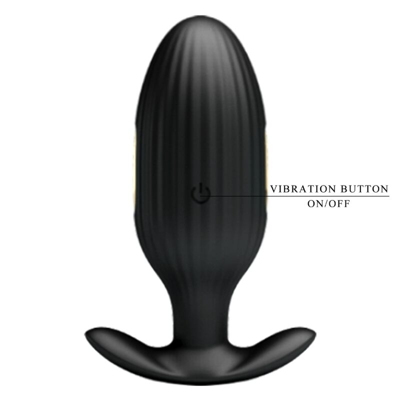 Pretty Love Jefferson plug vibrante elettrostimolazione nero