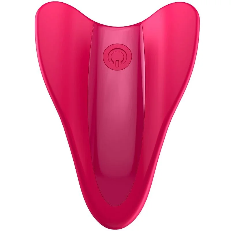 Satisfyer High Fly Fucsia vibratore da dito silicone 2 motori