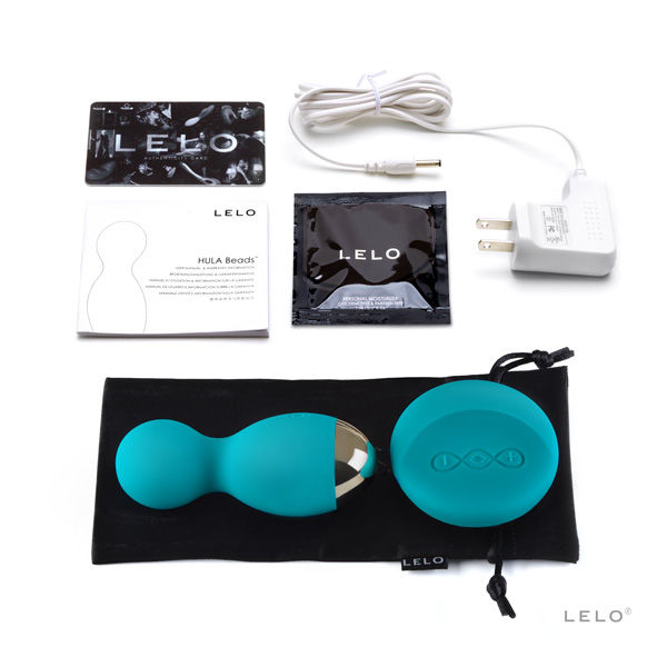 LELO HULA Beads Blu vibratore coppia doppia azione