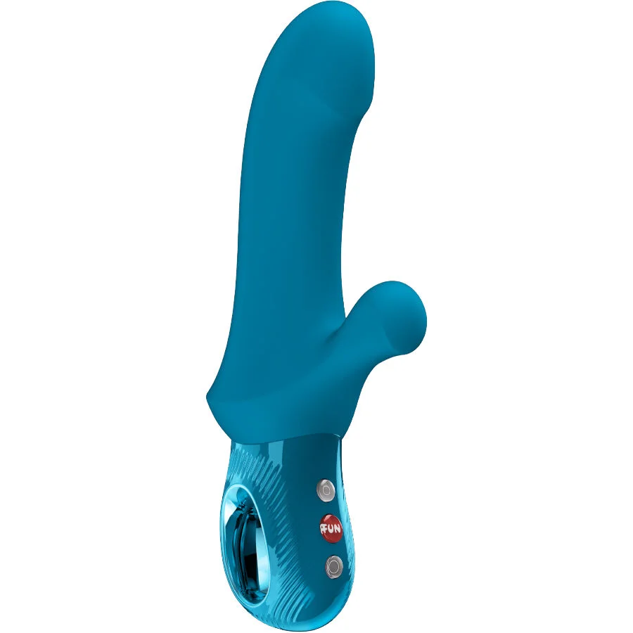 Fun Factory Bi Stronic Curve vibratore spingente acquamarina