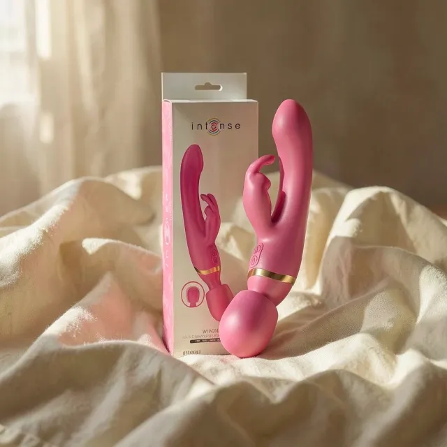 Intense Winona Rabbit & Wand vibratore punto G silicone